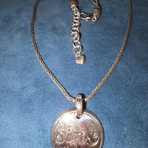 Brighton Silver 'Sister' Pendant Necklace